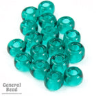 8/0 Transparent Blue Zircon Czech Seed Bead (40 Gm, 1/2 Kilo) #CSD011-General Bead