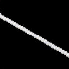 10/0 Opal White AB Czech Seed Bead (1/2 Kilo) #BL404