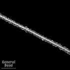 8/0 Transparent Crystal Czech Seed Bead (40 Gm, 1/2 Kilo) #CSD024-General Bead