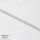 8/0 Transparent Crystal Czech Seed Bead (40 Gm, 1/2 Kilo) #CSD024-General Bead