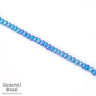 8/0 Transparent Dark Aqua AB Czech Seed Bead (40 Gm, 1/2 Kilo) #CSD029-General Bead