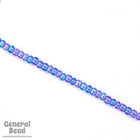 8/0 Transparent Light Sapphire AB Czech Seed Bead (40 Gm, 1/2 Kilo) #CSD033-General Bead