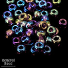 8/0 Transparent Amethyst Iris Czech Seed Bead (40 Gm, 1/2 Kilo) #CSD045-General Bead