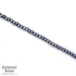 8/0 Gunmetal Czech Seed Bead (40 Gm, 1/2 Kilo) #CSD065-General Bead