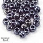 8/0 Gunmetal Czech Seed Bead (40 Gm, 1/2 Kilo) #CSD065-General Bead