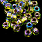6/0 Copper Lined Olivine AB Czech Seed Bead (1/2 Kilo) #BL1136