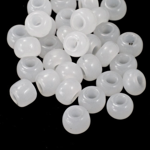 4/0 Transparent Alabaster Czech Seed Bead (10 Gm, 40 Gm, 1/2 Kilo) #CSU033