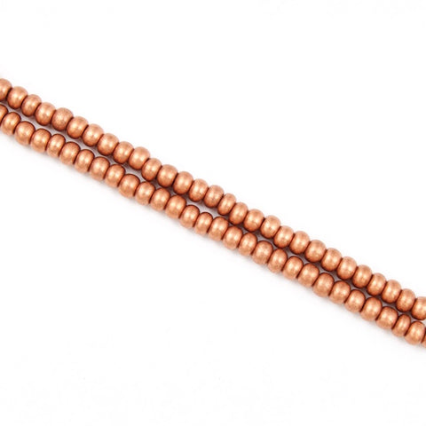 12/0 Metallic Light Copper Czech Seed Bead (1/2 Kilo) #BL597