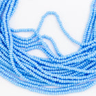 10/0 Opaque Sky Blue Czech Seed Bead (10 Gm, Hank, 1/2 Kilo) #CSF029-General Bead