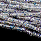 10/0 Silver Lined Crystal AB Czech Seed Bead (10 Gm, Hank, 1/2 Kilo) #CSF032-General Bead