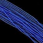 8/0 Transparent Capri Blue Czech Seed Bead (1/2 Kilo) #BL187