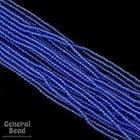 10/0 Transparent Light Sapphire Czech Seed Bead (10 Gm, Hank, 1/2 Kilo) #CSF073-General Bead