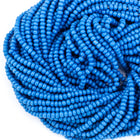 10/0 Opaque Slate Blue Czech Seed Bead (10 Gm, Hank, 1/2 Kilo) #CSF084-General Bead
