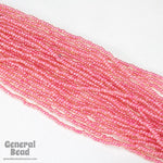 10/0 Pink Lined Crystal Czech Seed Bead (10 Gm, Hank, 1/2 Kilo) #CSF094-General Bead