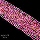 10/0 Pink Lined Crystal Czech Seed Bead (10 Gm, Hank, 1/2 Kilo) #CSF094-General Bead