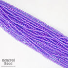 10/0 Purple Lined Aqua Czech Seed Bead (10 Gm, Hank, 1/2 Kilo) #CSF096-General Bead