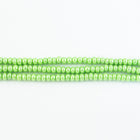 11/0 Luster Opaque Lime Czech Seed Bead (1/2 Kilo) #BL002