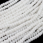 5/0 Opaque White Czech Seed Bead (40 Gm, 1/2 Kilo) #CSA001-General Bead