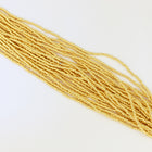 8/0 24 Karat Gold Czech Seed Bead (1 Gm, 10 Gm, 100 Gm) #CSD131