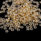 8/0 24 Karat Gold Czech Seed Bead (1 Gm, 10 Gm, 100 Gm) #CSD131