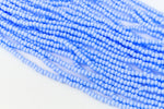 11/0 Opaque Powder Blue Czech Seed Bead (10 Gm, Hank, 1/2 Kilo) #CSG040-General Bead