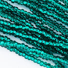 11/0 Silver Lined Blue Zircon Czech Seed Bead (10 Gm, Hank, 1/2 Kilo) #CSG064-General Bead