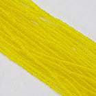 15/0 Transparent Yellow Czech Seed Bead (1/2 Kilo) #CSK022-General Bead