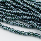 6/0 Luster Transparent Evergreen Czech Seed Bead (1/2 Kilo) #BL731
