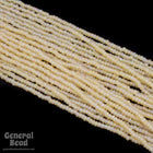 11/0 Matte Light Topaz AB Czech Seed Bead (10 Gm, Hank, 1/2 Kilo) #CSG114-General Bead