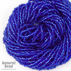 10/0 Silver Lined Capri Blue Czech Seed Bead (10 Gm, Hank, 1/2 Kilo) #CSC024-General Bead