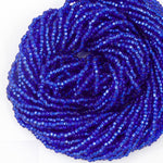 8/0 Silver Lined Capri Blue Czech Seed Bead (1/2 Kilo) #BL015