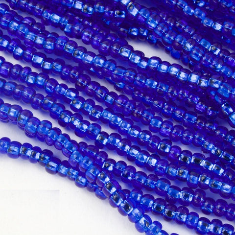 12/0 Silver Lined Capri Blue Czech Seed Bead (1/2 Kilo) #BL015
