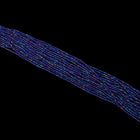 13/0 Metallic Blue Iris Czech Seed Bead (1/2 Kilo) #BL105