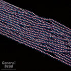 11/0 Violet Lined Aqua Czech Seed Bead (10 Gm, Hank, 1/2 Kilo) #CSG175-General Bead