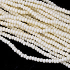10/0 Opaque Bone Czech Seed Bead (10 Gm, Hank, 1/2 Kilo) #CSF197