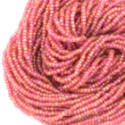 8/0 Matte Transparent Rose AB Czech Seed Bead (20 Gm, 1/2 Kilo) #CSD171