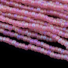 8/0 Matte Transparent Rose AB Czech Seed Bead (20 Gm, 1/2 Kilo) #CSD171