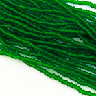 12/0 Matte Transparent Green Czech Seed Bead (1/2 Kilo) #BL448