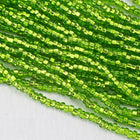 8/0 Silver Lined Lime Czech Seed Bead (1/2 Kilo) #BL776