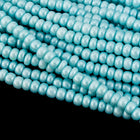 11/0 Pearl Robin's Egg Blue Czech Seed Bead (10 Gm, Hank, 1/2 Kilo) #CSG303-General Bead
