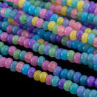 8/0 Transparent Unicorn Mix Czech Seed Bead (1/4 Kg) #CSD124