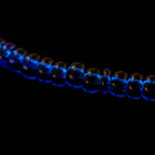 8/0 Transparent Capri Blue Czech Seed Bead (1/2 Kilo) Preciosa #60300