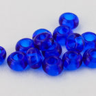 14/0 Transparent Capri Blue Czech Seed Bead (1/2 Kilo) Preciosa #60300