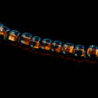 11/0 Silver Lined Dark Smoked Topaz Czech Seed Bead (1/2 Kilo) #CSG327