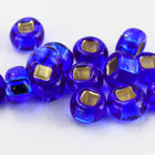 11/0 Silver Lined Dark Sapphire Czech Seed Bead (10 Gm, Hank, 1/2 Kilo) #CSG331-General Bead