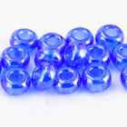 6/0 Luster Transparent Sapphire Czech Seed Bead (1/2 Kilo) Preciosa #36050