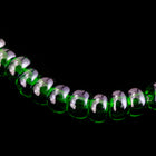 11/0 Luster Transparent Fern Green Czech Seed Bead (10 Gm, Hank, 1/2 Kilo) #CSG346-General Bead