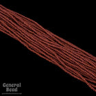 12/0 Opaque Burnt Sienna Czech Seed Bead (10 Gm, Hank, 1/2 Kilo) #CSH003-General Bead