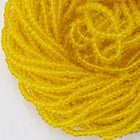 13/0 Transparent Yellow Czech Seed Bead (1/2 Kilo) Preciosa #80010