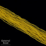 12/0 Transparent Yellow Czech Seed Bead (10 Gm, Hank, 1/2 Kilo) #CSH009-General Bead